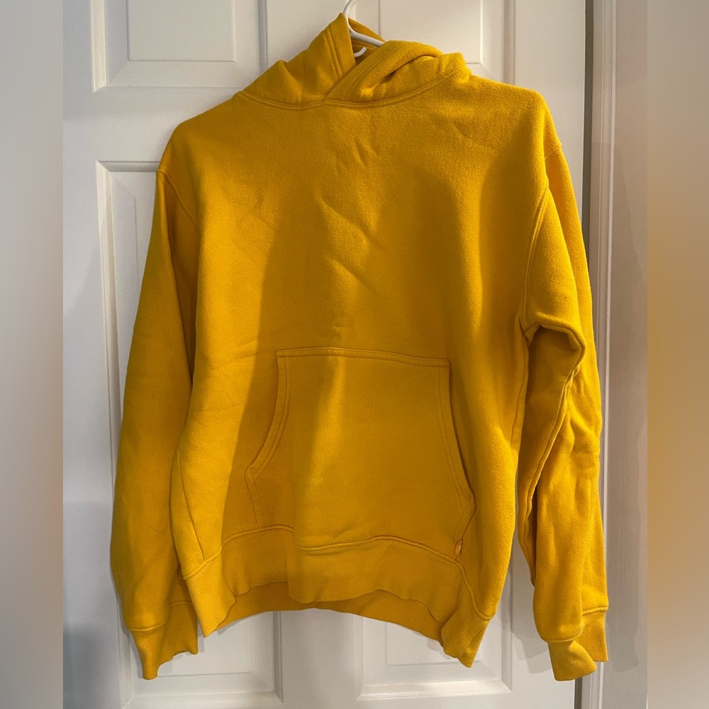 Aritzia TNA Perfect Hoodie in Yellow XS